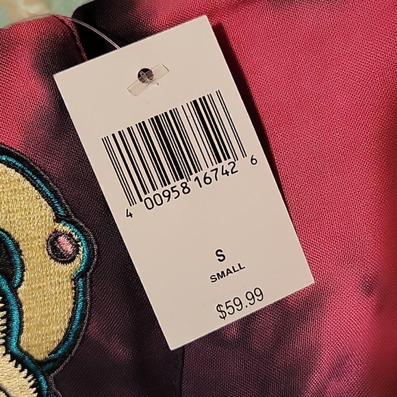 NWT: Disney Mickey Mouse Halloween Tie-Dye Woven Unisex Adult Shirt - Picture 14 of 14